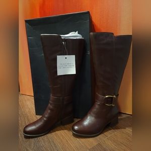 Naturalizer Carella Wide Calf Leather Boot